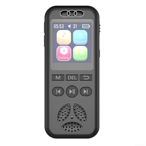 Tragbarer MP3-Recorder mit innovativer Rauschunterdrückungstechnologie und reichlich Speicher für jeden Anlass (64 GB) von Filteilect