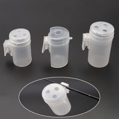 Transparenter Clip Futtertopf für Angelrute optimiert für Köderkontrolle (L) von Filteilect