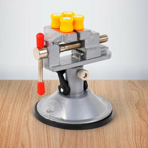 Uhren Schmuck Mini-Tischschraubstock mit Saugnapf, Modellbau, klein (mit Schrauben) von Filteilect