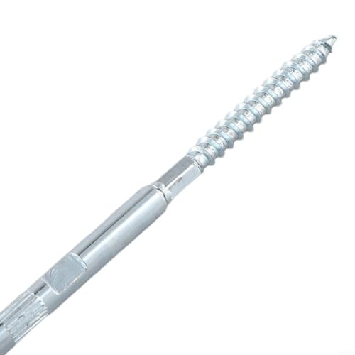 Verdeckte, schwebende Regalhalterungs-Set, robuste Metall-Wandhalterung, Stützstifte 8 x 100 mm, für unsichtbare Regale, Kaminsims, Balken, Wandkunst, Heizkörper-Bildschirme (0) von Filteilect