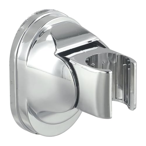 Verstellbare Duschkopfhalterung aus Kunststoff mit fester Basis, 7 x 7 x 4,5 cm, silberfarben für Badezimmer Verstellbare Duschkopfhalterung aus Kunststoff mit fester Basis, 7 x 7 x 4,5 cm, silberfarben für Badezimmer von Filteilect