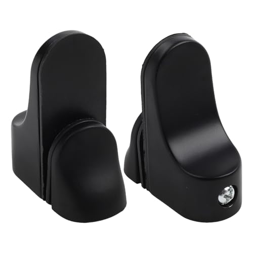 Verstellbare Regalhalterung aus Zinklegierung, Wandmontage, für 3 mm - 22 mm dicke Glasregale in poliertem Chrom-Finish (weiß) von Filteilect