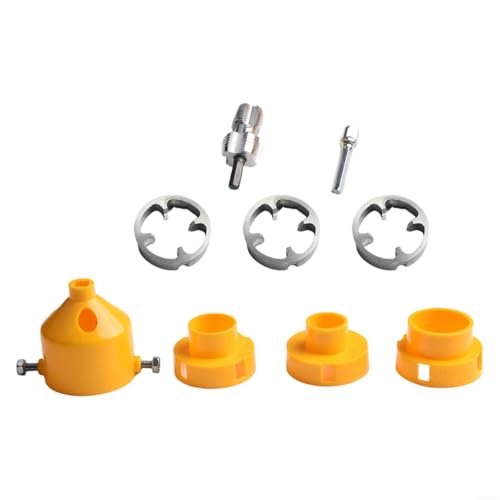 Vielseitiges PVC-Rohreinfädler-Set, 4-Punkt-6-Punkt-kompatibles elektrisches Bohrer-Bit-Werkzeug für Sanitär-Projekte, Heimwerker-Profis Vielseitiges PVC-Rohreinfädler-Set, 4-Punkt-6-Punkt-kompatibles elektrisches Bohrer-Bit-Werkzeug für Sanitär-Projekte, Heimwerker-Profis von Filteilect