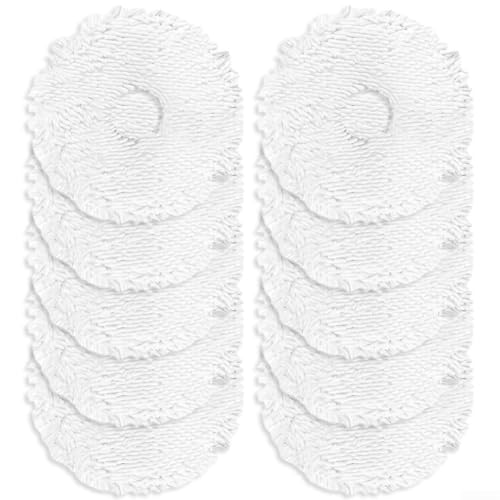 Wischmopp-Pad-Ersatz-Set für V12-Staubsauger, 4 Stück, hocheffiziente Mikrofaser, entwickelt zur Verbesserung der Reinigungsleistung (10 Stück) von Filteilect