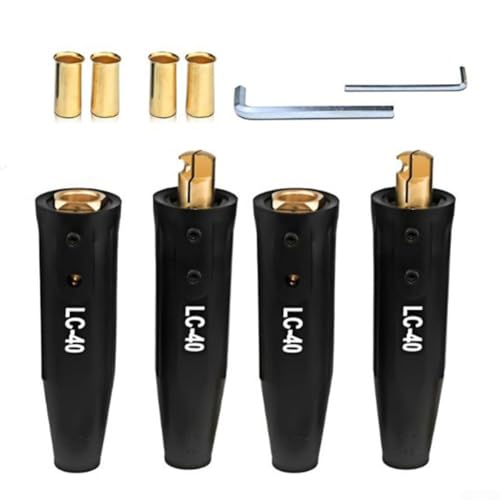 Zuverlässiges LC-40 Schweißkabelverbinder Set - 350 Ampere Kapazität, Schnellverschluss von Filteilect