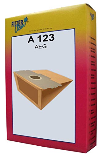 FilterClean A 123 Staubsaugerbeutel, Braun von FilterClean