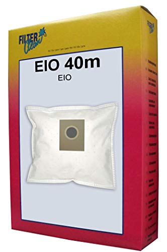 FilterClean EIO 40m Staubsaugerbeutel, Weiß von FilterClean