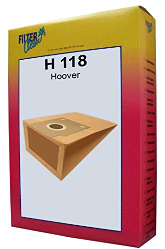 FilterClean H 118 Staubsaugerbeutel, braun von FilterClean