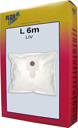 FilterClean L 6m Staubsaugerbeutel, weiß FilterClean L 6m Staubsaugerbeutel, weiß von FilterClean