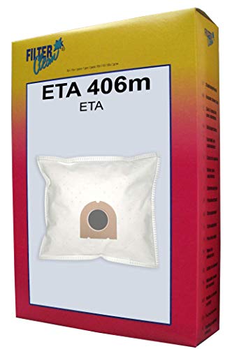 FilterClean Staubsaugerbeutel ETA 406m, Braun von FilterClean