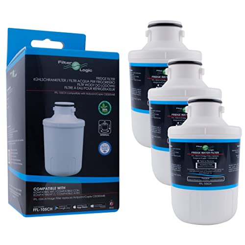FilterLogic FFL-105CH | 3x Interner Wasserfilter ersetzt MFCMG14211FR / MFCMG14211F Filterkartusche für Hanseatic Kühlschrank Nr. 667000, 571671, 640897 - für Comfee SBSIB 502 NFA+ FilterLogic FFL-105CH | 3x Interner Wasserfilter ersetzt MFCMG14211FR / MFCMG14211F Filterkartusche für Hanseatic Kühlschrank Nr. 667000, 571671, 640897 - für Comfee SBSIB 502 NFA+ von Filterlogic