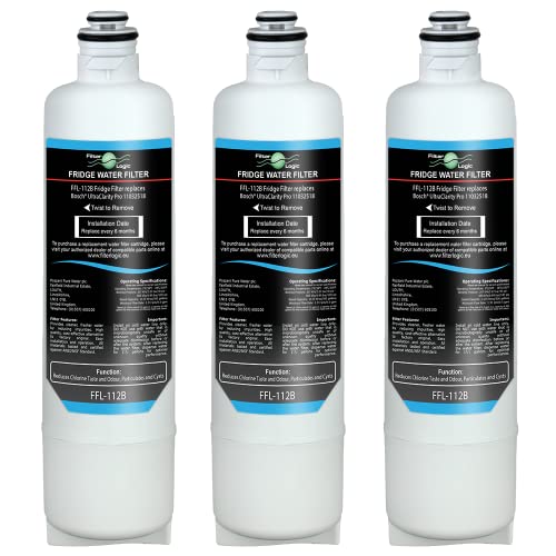 FilterLogic FFL-112B | 3x Wasserfilter kompatibel mit SIEMENS BOSCH NEFF UltraClarity Pro 11032518 KS50ZUCP RA450012 Kühlschrank Water Filter amerikanische Side-by-Side Ultra Clarity PRO Filterpatrone von Filterlogic