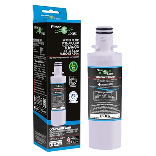 FilterLogic FFL-156L | 1x Kühlschrank Wasserfilter kompatibel mit LG LT1000P ADQ747935 ADQ74793501 Water-Filter Replacement Cartridge von Filterlogic
