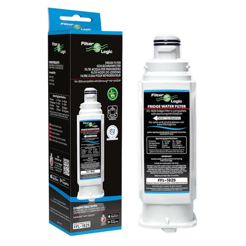 FilterLogic FFL-182S | Wasserfilter kompatibel mit Samsung HAF-QIN, HAF-QIN/EXP, DA97-17376B für DA97-08006C Kühlschrank Systeme von Filterlogic