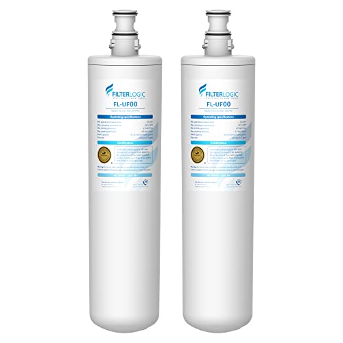 Filterlogic 3US-PF01 Under Sink Water Filter, NSF 42 Certified Replacement for Advanced 3US-PF01, 3US-MAX-F01H, 3US-PF01H, Delta RP78702, Manitowoc K-00337, K-00338 (Pack of 2) von Filterlogic