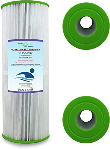 Filterlogic SFL25-5-13OBE | Wasserfilter kompatibel mit Pleatco PRB25-IN, Darlly SC704, Unicel C-4326, Magnum RD25 Filterkartusche, Whirlpoolfilter, Poolfilter, Pool, Spa, Hot Tub Filter, Spafilter von Filterlogic