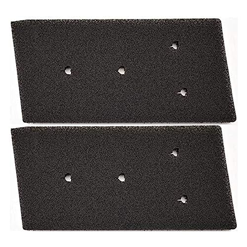 2er-Set Filter passend für Bauknecht Privileg Whirlpool HX 481010716911 Trockner Wärmepumpentrockner | Fein-Grob | 230 x 115 x 14mm | Schwammfilter Filtermatte Kondenstrockner | 100% Made in Germany von Filterwelt