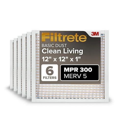 Filtrete BD10–6pk-1e Air Filter, 12 in. x 12 in. x 1 in., weiß Filtrete BD10–6pk-1e Air Filter, 12 in. x 12 in. x 1 in., weiß von Filtrete