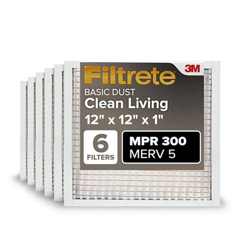 Filtrete BD10–6pk-1e Air Filter, 12 in. x 12 in. x 1 in., weiß von Filtrete