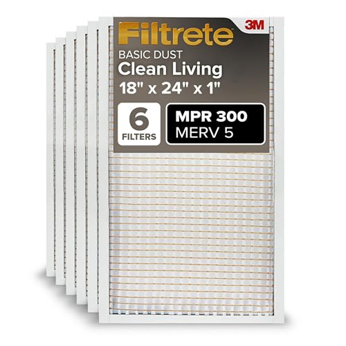 Filtrete BD21–6pk-1e Air Filter, 18 in. x 24 in. x 1 in., weiß von Filtrete