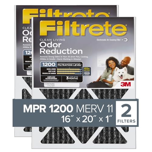 Filtrete Geruch Reduzierung Filter, AOR00-2PK-6E von Filtrete