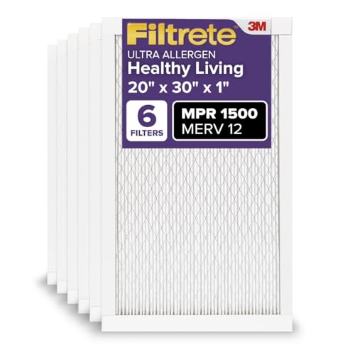 Filtrete UR22–6pk-1e Air Filter, 50,8 x 76,2 x 2,5 cm weiß von Filtrete
