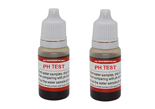 FILTRIACQUAITALIA pH-Test-Set zur Analyse des pH-Messgeräts, 2 Stück von Filtri Acqua Italia