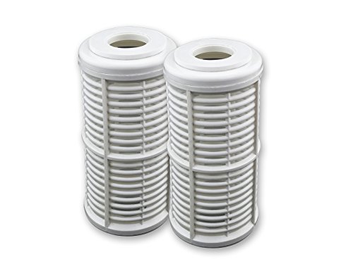 FILTROTECH Filtereinsatz 5 Zoll (12,7 cm) Vorfilter für Gartenpumpen Hauswasserwerk Sandfilter waschbare Filterkartusche von FILTROTECH