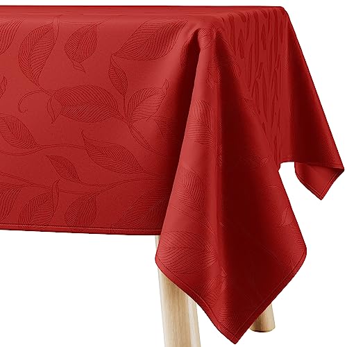 Filumi Tischdecke 110x140 cm Rot Abwaschbar Für Indoor Outdoor Pflanzenmuster Amalu Filumi Tischdecke 110x140 cm Rot Abwaschbar Für Indoor Outdoor Pflanzenmuster Amalu von Filumi