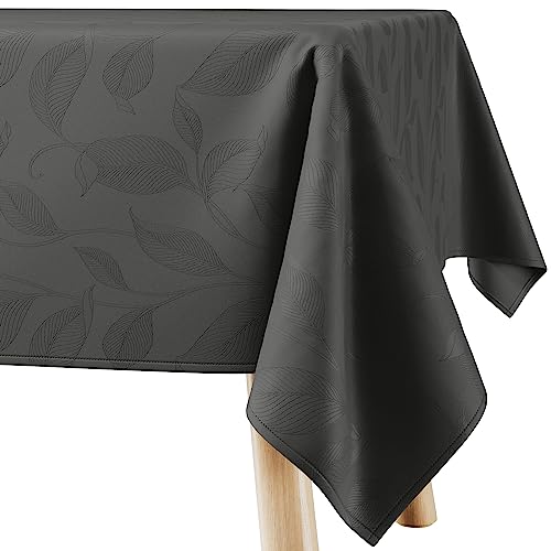 Filumi Tischdecke 110x180 cm Grau Abwaschbar Für Indoor Outdoor Pflanzenmuster Amalu Filumi Tischdecke 110x180 cm Grau Abwaschbar Für Indoor Outdoor Pflanzenmuster Amalu von Filumi