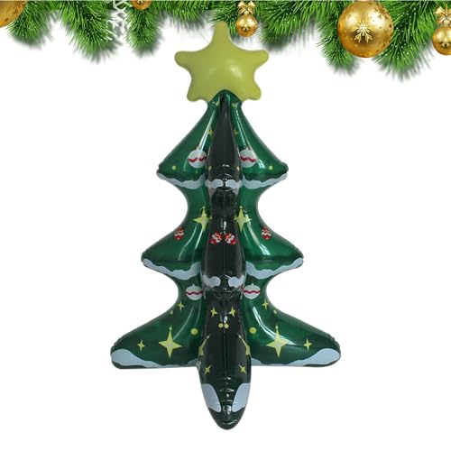 Aufblasbarer Weihnachtsbaum für den Innenbereich, aufblasbarer Weihnachtsbaum-Ballon-Dekoration, Anti-Leck-Ornament, Urlaubsdekoration für Terrasse, Bühne, Hof, Garten, Balkon, Hinterhof Aufblasbarer Weihnachtsbaum für den Innenbereich, aufblasbarer Weihnachtsbaum-Ballon-Dekoration, Anti-Leck-Ornament, Urlaubsdekoration für Terrasse, Bühne, Hof, Garten, Balkon, Hinterhof von Filvczt
