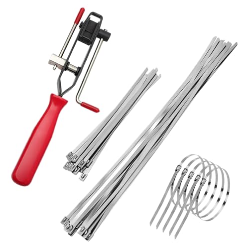 CV -Staubabdeckungsclip Mit Hochleistungskonstruktion, 22,5x9,5cm, CV -Stiefelklemme, Gelenkbänder -Stiefelachse, Crimping -Design Und Einfach Zu Bedienen, Für Auto, Enthusiasten, Mechanisch, Garage CV -Staubabdeckungsclip Mit Hochleistungskonstruktion, 22,5x9,5cm, CV -Stiefelklemme, Gelenkbänder -Stiefelachse, Crimping -Design Und Einfach Zu Bedienen, Für Auto, Enthusiasten, Mechanisch, Garage von Filvczt