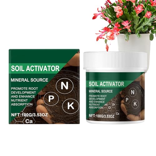 Filvczt Bodenaktivator - Bodenverbesserer - Mineral Booster Dünger Für Rasen Zimmerpflanzen Blumen Und Pflanzen Wachstumsverbesserung von Filvczt