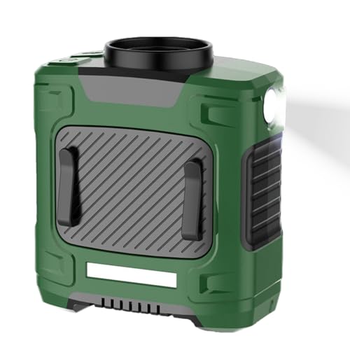 Filvczt Hüftklemmventilator - Aufladbarer Klemmventilator Für Kleidung Mit LED Licht | 3-Stufen Windeinstellung Essenziell Bei Für Arbeit Fitness Wandern Und Sportaktivitäten von Filvczt