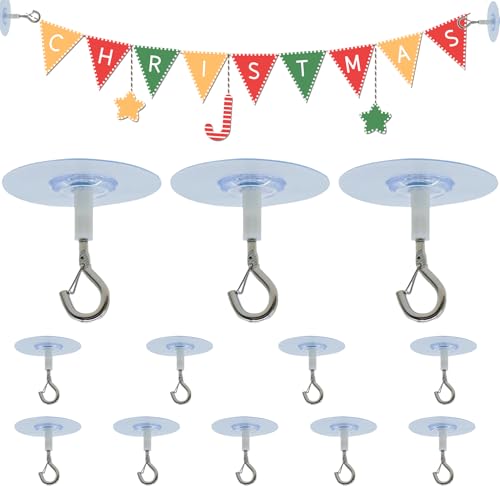 Filvczt Selbstklebende Deckenhaken | Deckenaufhänger Haken – Windspiel-Aufhänger, klebriges Auge zum Aufhängen von Lichtpflanzen, Filvczt Selbstklebende Deckenhaken | Deckenaufhänger Haken – Windspiel-Aufhänger, klebriges Auge zum Aufhängen von Lichtpflanzen, von Filvczt