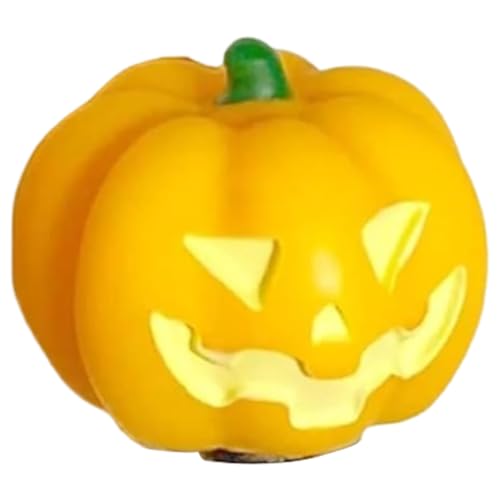 Filvczt Türscharnier-Köpfe – dekorativ, gruselig, magnetisch, Kürbis-Türdekoration, kreativer Halloween-Magnetscharnierkopf für Wohnzimmer, Aktenschrank von Filvczt