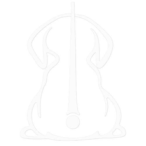 Lustiger Hundeschwanz-Aufkleber, Wackelschwanz-Wischer-Aufkleber, Heckscheibenwischer-Aufkleber, mit wetterbeständigem Material und einfacher Installation, 27,0 x 22,5 x 24,0 x 3,0 cm, für Männer und Lustiger Hundeschwanz-Aufkleber, Wackelschwanz-Wischer-Aufkleber, Heckscheibenwischer-Aufkleber, mit wetterbeständigem Material und einfacher Installation, 27,0 x 22,5 x 24,0 x 3,0 cm, für Männer und von Filvczt