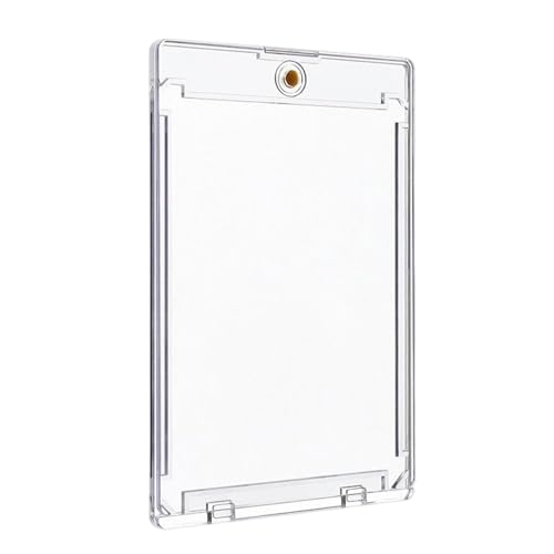 Magnetische Handelsportkartenhalter Mit Magnetverschluss, 11x7.3x0,4 Cm, Hardkartenärmel, Sportdeck -Display -Hülle, Starkes Und Tragbares Design, Für Sammlung, Showcase, Schlüsselbund von Filvczt