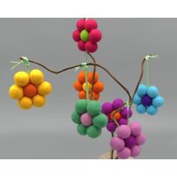 Blume Aus Filzkugeln Osterdeko von FilzEla