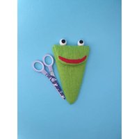 Scherentasche Gefilzter Frosch von FilzEla