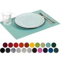 Filz Tischset Tischunterlage Aus 3 Mm 100% Wollfilz 32 X 45cm von FilzGnoss