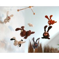 Filzmobile Freche Hasenbande Blume Handgefilzt Filzen Filz Mobile Hase Hasen Geschenk Geburt Taufe Junge Mädchen Traumfänger Kinderzimmer Filzmobile Freche Hasenbande Blume Handgefilzt Filzen Filz Mobile Hase Hasen Geschenk Geburt Taufe Junge Mädchen Traumfänger Kinderzimmer von FilzMichel