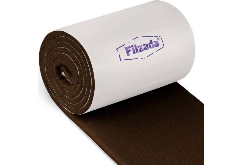 Filzada Filzgleiter 1x Filzgleiter Rolle Selbstklebend 100x10cm Möbelgleiter Stuhlgleiter von Filzada