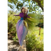 Libellenfee Gefilzt Wolle Elfe Pink Petrol Lila Grün Libellenfee Gefilzt Wolle Elfe Pink Petrol Lila Grün von Filzhimmel