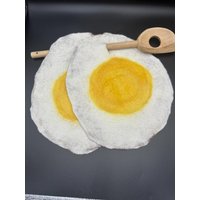 Spiegelei- Topflappen - Filz L Spiegelei- Topflappen - Filz L von Filzmobil