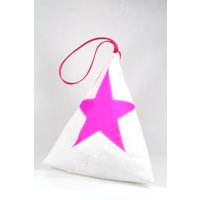 Segeltuch -Türstopper Mit Einen Stern in Pink von Filzschnitt