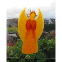 Waldorf Engel Weihnachten, Elfe, Fee, Fensterbild von Filztierallerlei