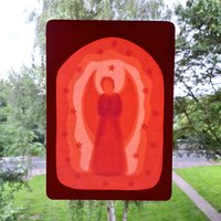 Waldorf Fensterbild Frühling Sommer Herbst Winter Schutzengel Weihnachten Geburt Genesung Taufe Konfirmation Schulanfang von Filztierallerlei