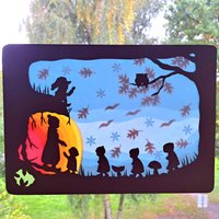 Waldorf Fensterbild Transparent Herbst Winter Jahreszeitentisch Mutter Erde Holt Ihre Wurzelkinder Nach Hause Waldorf Fensterbild Transparent Herbst Winter Jahreszeitentisch Mutter Erde Holt Ihre Wurzelkinder Nach Hause von Filztierallerlei