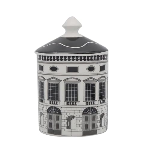 FimGlk Lina Cavalieri Keramik Aromatherapie Kerzenglas Stifthalter Schönheit Keramik Vorratsglas Mini Vase Kerzenhalter Tablett Home Dekorative Flaschen Decora (A5) von FimGlk